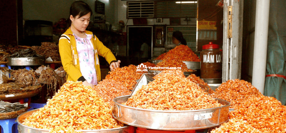 Tôm khô Rạch Gốc