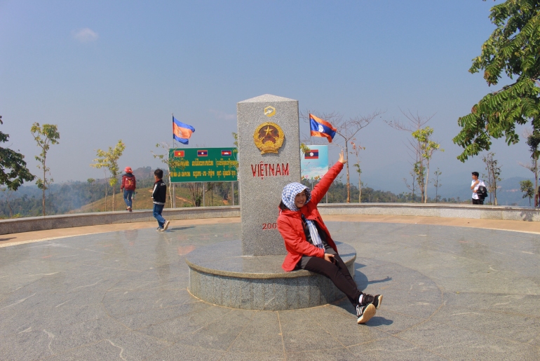 Ngã ba Đông Dương - nơi con gà gáy cả 3 nước đều nghe thấy