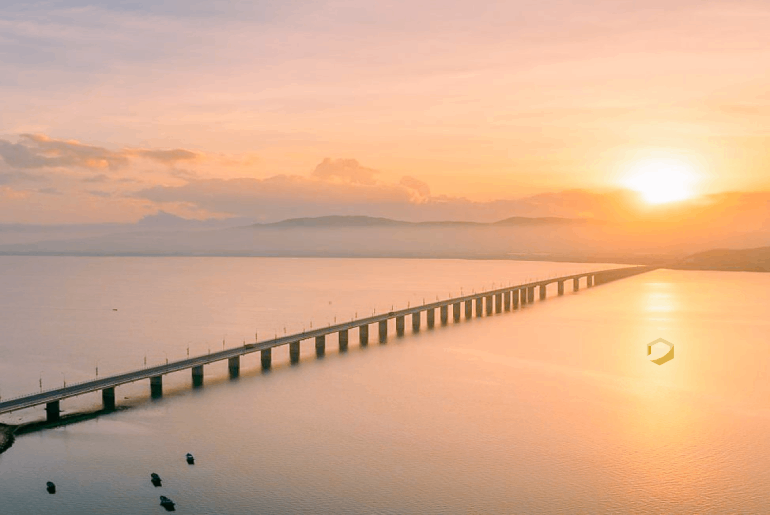 Đầm Thị Nại Quy Nhơn - Nơi có cây cầu vượt biển dài nhất Việt Nam
