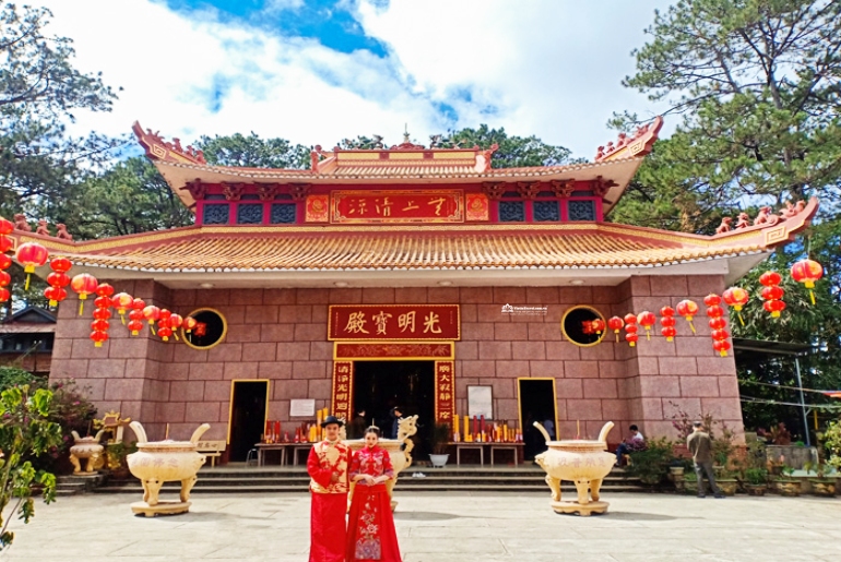 Chùa Tàu (Thiên Vương Cổ Sát) - Ngôi chùa cổ nhất Đà Lạt