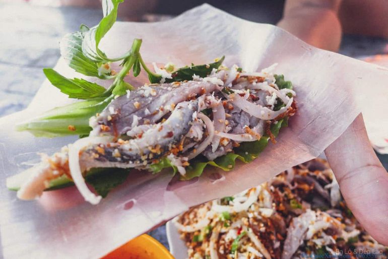 Gỏi Cá Chình Bình Định - Một món ngon không thể thiếu trên bàn nhậu